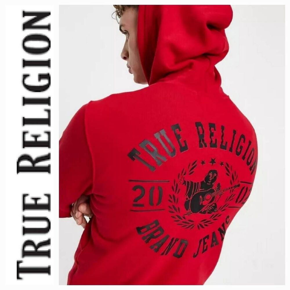 True Religion Buddha Logo Zip-Up‎ Hoodie